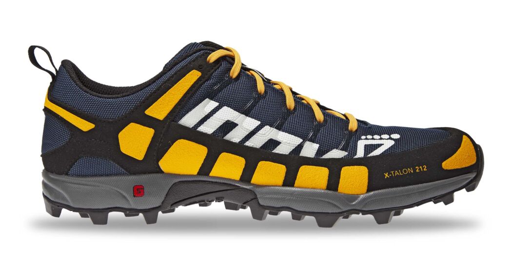 Inov-8 X-talon 212 V2 Men's Trail Running Shoes Navy/Yellow UK 963250YQF
